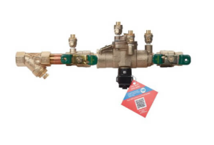 WATTS® 88004089 LF009-FS In-Line Backflow Preventer, 3/4 in Nominal, FNPT End Style, Quarter-Turn Ball Valve, Reduced Pressure Zone