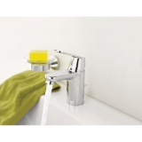 GROHE 40344001 Master Bathroom Accessories Set, Essentials, 1 Pockets, Glass/Metal