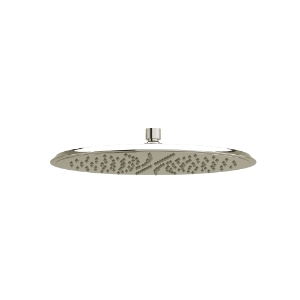 RIOBEL 412PN Cross Collection Rain Showerhead Slim Ultra, 2 gpm Flow Rate, Polished Nickel