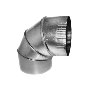 Southwark 901230 Adjustable Elbow, 12 in, 90 deg, 30 ga