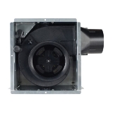 Broan® A110 InVent™ Single Speed Bathroom Ventilation Fan, 110 cfm, 4 in Dia Duct, 47.3 W, 120 VAC, 0.4 A, 3 Sones