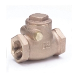 Milwaukee Valve 509-34 Horizontal Swing Check Valve, 3/4 in Nominal, Thread End Style, 200 lb WOG, Bronze Body, Domestic
