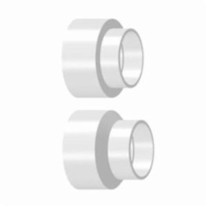 ROYAL P657 P Series, 4 in nominal, Solvent Sewer Hub x Solvent DWV Hub end style, SDR 35, PVC