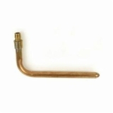 Uponor LF2895050 Stub 90 deg Elbow, 1/2 in, PEX Brass x C, Copper