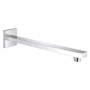 GROHE 27710000 Shower Arm with Square Flange, Rainshower™, 11-1/4 in L, 1/2 in MNPT, StarLight® Polished Chrome
