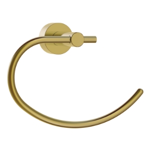 Gerber® D446121BB Parma® Contemporary Oval Towel Ring, 4.9 in OAH x 3-1/4 in OAD, Brass/Copper