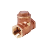 Legend GREEN™ 105-111NL T-451NL Swing Check Valve, 4 in Nominal, FNPT End Style, Cast Brass Body