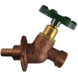 Arrowhead Brass Arrow-Breaker® 269LF Sillcock with Built-In Vacuum Breaker, 1/2 x 3/4 in, PEX x Male Hose Thread, Bronze Alloy