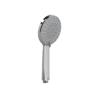 RIOBEL 4363C Cross Collection Handshower Hand Set Single-Function, 4-1/2 in Dia Shower Head 3-Function Shower Head, 2.0 gpm Flow Rate, Chrome