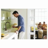 Moen® 5995ORB Pulldown Bar Faucet, Arbor™, Oil Rubbed Bronze, 1 Handle, 1.5 gpm