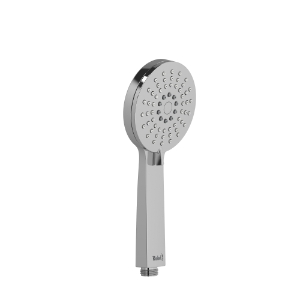 RIOBEL 4370C Cross Collection Handshower Hand Set Single-Function, 4 in Dia Shower Head 3-Function Shower Head, 2.0 gpm Flow Rate, Chrome