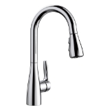 Blanco 442209 Bar Faucet, ATURA™, Polished Chrome, 1 Handle, 1.5 gpm