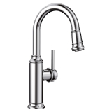 Blanco 442512 Bar Faucet, Empressa, Polished Chrome, 1 Handle, 1.5 gpm