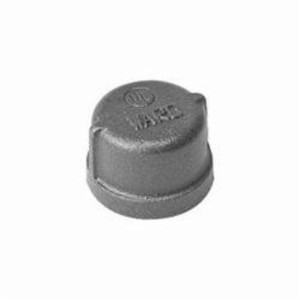 Ward Mfg B.BMCAP Pipe Cap, 1/4 in, FNPT, 150 lb, Malleable Iron, Black