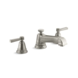 Kohler® T13140-4A-BN Pinstripe® Pure Deck Mount Bath Tub Faucet Trim, 16 gpm Flow Rate, 8 in Center, Vibrant® Brushed Nickel, 2 Handles, Traditional