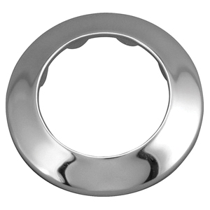 Keeney Sure Grip™ 855PC Shallow Flange, 1-3/4 in ID x 3 in OD, Polished Chrome
