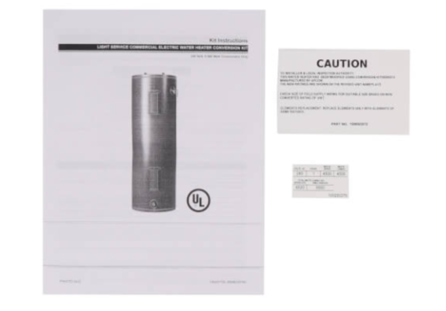 Thos. Somerville Co. | AO Smith® 100293212 Conversion Kit, 2