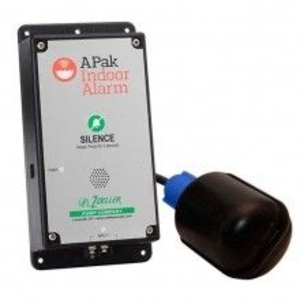 Zoeller® 10-4012 A-Pak Indoor Alarm, 80 dB Sound, 10 ft Detection, Mechanical Float Switch, Red Light, 120 V