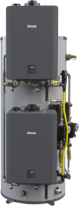 Rinnai® CHS398100HCXViN 95% Condensing, 398MBH, 119 Gallon, Demand Duo™ H-Series Hybrid Water Heating System, Natural Gas