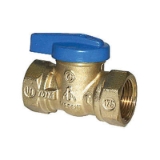 Legend Blue Top™ 102-103 T-3000 1-Piece Ball Valve With Handle, 1/2 in Nominal, FNPT End Style, Forged Brass Body, NBR Softgoods