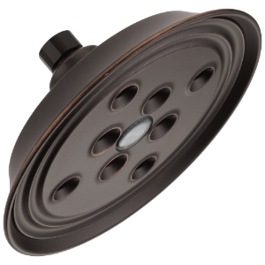Brizo® 87305-RB Raincan Shower Head, Baliza®, 2 gpm, 1 Spray, Wall Mount, Venetian Bronze