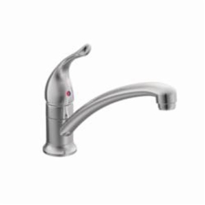 Moen® 7423 Kitchen Faucet, Chateau®, 1.5 gpm, Swivel Spout, Chrome, 1 Handle