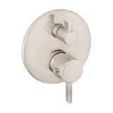 Hansgrohe 04231820 Thermostatic Trim, Brushed Nickel