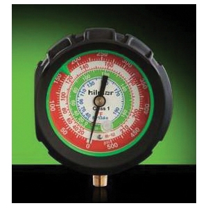 Hilmor® 1839093 Analog Gauge, 0 to 800 psi, 1/8 in MNPT Connection, 3-1/8 in Dial, 1 %