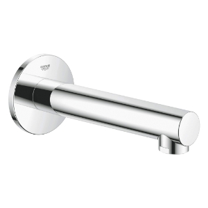 GROHE 13274001 Concetto Tub Spout, 6-11/16 in L, 1/2 in FNPT Connection, Brass, Polished Chrome