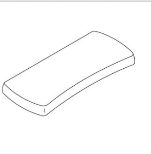 Kohler® 85407-0 Replacement Toilet Tank Cover
