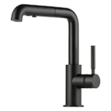 Brizo® 63220LF-BL Solna® Kitchen Faucet, Commercial, 1.8 gpm Flow Rate, 360 deg Pull-Out Spout, Matte Black, 1 Handle, 1 Faucet Hole