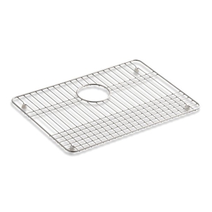 Kohler® 3192-ST Iron/Tones® Stainless Steel Sink Rack, 19-1/2" X 14" For Iron/Tones® Kitchen Sinks, Stainless Steel