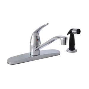 Gerber® G0040212 40-210 Series Maxwell® Kitchen Faucet, 1.75/2.2 gpm Flow Rate, 8 in Center, Polished Chrome, 1 Handle