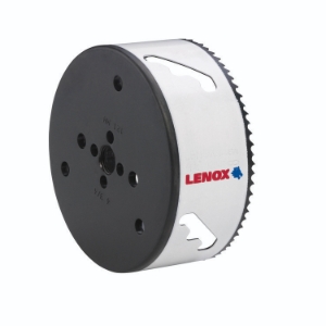 Lenox® SPEED SLOT® Hole Saw With T2 Technology, 4-3/4 in Dia, 1-7/8 in D Cutting, Bi-Metal Cutting Edge, 5/8 in Arbor