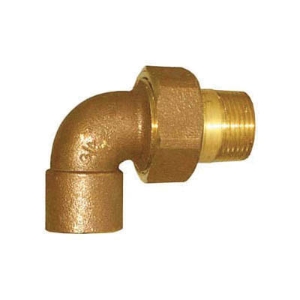 LEGEND 110-166 S-438 Union Elbow, 3/4 in Nominal, C x C End Style, Brass