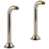 Brizo® RP73765PN Tub Filler Riser, Solid Brass, Polished Nickel