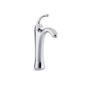 Kohler® 10217-4-CP Bathroom Sink Faucet, Forte®, 1.2 gpm Flow Rate, 7-7/8 in H Spout, 1 Handle, Pop-Up Drain, 1 Faucet Hole, Polished Chrome, Function: Traditional