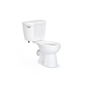 Zoeller® 202-3002 202 Ultima Toilet Tank and Lid, Qwik Jon, 1.28 gpf, Left-hand Trip Lever Flush
