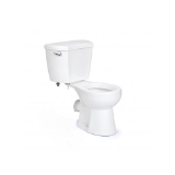 Zoeller® 202-3002 202 Ultima Toilet Tank and Lid, Qwik Jon, 1.28 gpf, Left Hand Trip Lever Flush