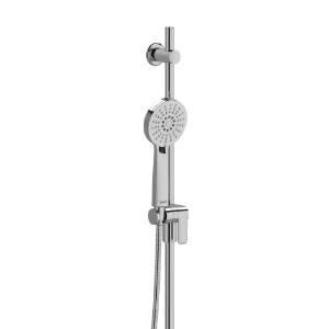 Riobel® 4861C Cross Collection Handshower Hand Set Shower Rail, Chrome