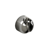 RIOBEL 4901BN Cross Collection Handshower Holder Mount Outlet, Wall Mounting, Brushed Nickel