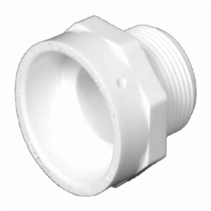 PVC Male Adapter 1-1/2 x 1-1/4 in