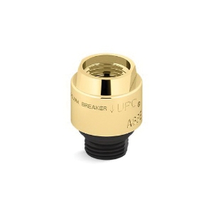 Kohler® 9660-PB Persona™ Square Vacuum Breaker, Vibrant® Polished Brass