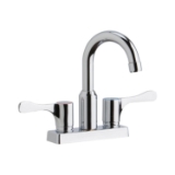 Elkay® LKD24898BHC Scrub/Handwash Bar Faucet, Polished Chrome, 2 Handle, 4 in Center, 1.5 gpm