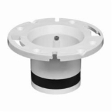 Oatey® 43539 Replacement Closet Flange, 4 in Pipe, Plastic/PVC