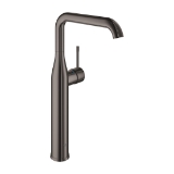 GROHE 23538A0A 23538_A Essence Vessel Sink Faucet, Residential, 7-1/16 in Spout, 12-11/16 in H Spout, Hard Graphite, 1 Handle