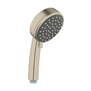 GROHE 26046EN2 New Tempesta® Cosmopolitan 100 II Hand Shower, 1.75 gpm Flow Rate, 2 Sprays, 3-15/16 in Dia Head, 1/2 in Connection, Brushed Nickel