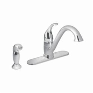 Moen® 67840 Kitchen Faucet, Camerist®, 1.5 gpm Flow Rate, Fixed Spout, Polished Chrome, 1 Handle