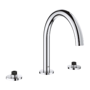 GROHE 25048003 Atrio® New Roman Tub Faucet, Residential, 12.6 gpm Flow Rate, 8 in Center, Polished Chrome