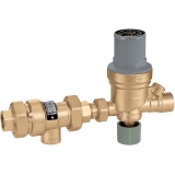 Caleffi AutoFill™ 573006A Pre-Adjustable Automatic Filling Valve, 1/2 in, Press, 175 psi, Brass Body